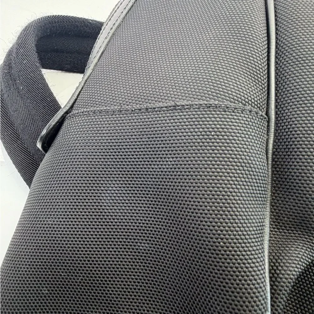 Gucci Sherry Line Web Canvas Black Stripe Backpack - Picture 13 of 15